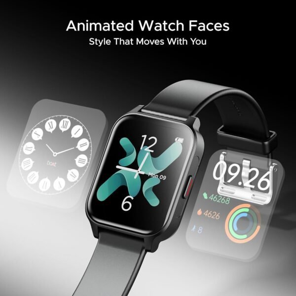 Noise Pro 6 Smart Watch:Intelligent AI, Endless AI Watch Faces, AI Companion, 1.85" AMOLED, EN2 Processor, Nebula UI 2.0, Emergency SOS, Compatible with iOS & Android(Champange Link), Brown - Image 5